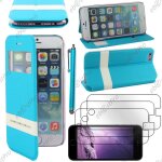 Ebeststar ® housse coque etui smart view cover type s - view portefeuille livre pour apple iphone 6s ...