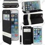 Ebeststar ® housse coque etui smart view cover type s - view portefeuille livre pour apple iphone 6s ...