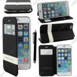 Ebeststar ® housse coque etui smart view cover type s - view portefeuille livre pour apple iphone 6s ...