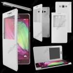 Ebeststar ® housse coque etui smart view cover type s - view portefeuille livre pour samsung galaxy ...