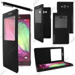 Ebeststar ® housse coque etui smart view cover type s - view portefeuille livre pour samsung galaxy ...