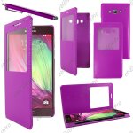 Ebeststar ® housse coque etui smart view cover type s - view portefeuille livre pour samsung galaxy ...