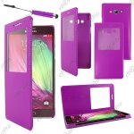 Ebeststar ® housse coque etui smart view cover type s - view portefeuille livre pour samsung galaxy ...