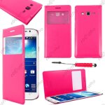Ebeststar ® housse coque etui smart view cover type s - view portefeuille livre pour samsung galaxy ...