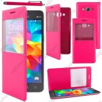 Ebeststar ® housse coque etui smart view cover type s - view portefeuille livre pour samsung galaxy ...