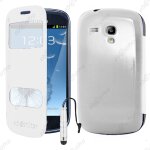 Ebeststar ® housse coque etui smart view cover type s - view portefeuille livre pour samsung galaxy ...
