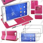 Ebeststar ® housse coque etui smart view cover type s - view portefeuille livre pour sony xperia z3 compact, ... Ebeststar ® housse coque etui smart view cover type s - view portefeuille livre pour sony xperia z3 compact, ...
