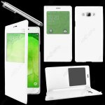 Ebeststar ® housse coque etui smart view type s - view portefeuille pour samsung galaxy a8 sm - a800f, ...