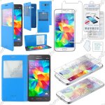 Ebeststar ® housse coque etui smart view type s - view portefeuille pour samsung galaxy grand prime ...