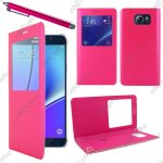 Ebeststar ® housse coque etui smart view type s - view portefeuille pour samsung galaxy note5 sm - n920f ...
