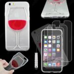 Ebeststar ® housse coque gel vin rouge pour apple iphone 6s plus �cran 5, 5 , couleur transparent / ...