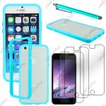 Ebeststar ® housse etui coque bumper de protection pour apple iphone 6s ecran 4, 7 , couleur bleu + stylet ... Ebeststar ® housse etui coque bumper de protection pour apple iphone 6s ecran 4, 7 , couleur bleu + stylet ...