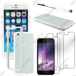 Ebeststar ® housse etui coque bumper de protection pour apple iphone 6s plus �cran 5, 5 , couleur blanc ...