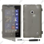 Ebeststar ® housse etui coque portefeuille livre silicone gel pour nokia lumia 520, couleur noir + mini ...