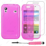 Ebeststar ® housse etui coque portefeuille livre silicone gel pour samsung galaxy ace s5839i, s5830, ...