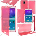 Ebeststar ® housse etui coque portefeuille livre silicone gel pour samsung galaxy note 4 n910f, couleur ...