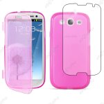 Ebeststar ® housse etui coque portefeuille livre silicone gel pour samsung galaxy s3 i9300 i9305, couleur ...