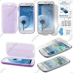Ebeststar ® housse etui coque portefeuille livre silicone gel pour samsung galaxy s3 i9300 i9305, couleur ...