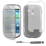 Ebeststar ® housse etui coque portefeuille livre silicone gel pour samsung galaxy s3 mini gt - i8190, ...