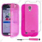 Ebeststar ® housse etui coque portefeuille livre silicone gel pour samsung galaxy s4 i9500 i9505, couleur ...