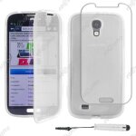 Ebeststar ® housse etui coque portefeuille livre silicone gel pour samsung galaxy s4 i9500 i9505, couleur ...