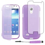 Ebeststar ® housse etui coque portefeuille livre silicone gel pour samsung galaxy s4 mini gt - i9190, ...