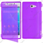 Ebeststar ® housse etui coque portefeuille livre silicone gel pour sony xperia m2 d2302 d2303, couleur ...