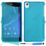 Ebeststar ® housse etui coque portefeuille livre silicone gel pour sony xperia z2 d6502, d6503, d6543, ...
