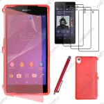 Ebeststar � housse etui coque portefeuille livre silicone gel pour sony xperia z2 d6502, d6503, d6543, ...