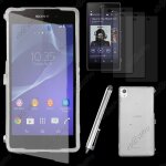 Ebeststar � housse etui coque portefeuille livre silicone gel pour sony xperia z2 d6502, d6503, d6543, ...