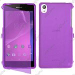Ebeststar ® housse etui coque portefeuille livre silicone gel pour sony xperia z2 d6502, d6503, d6543, ...