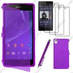 Ebeststar � housse etui coque portefeuille livre silicone gel pour sony xperia z2 d6502, d6503, d6543, ...
