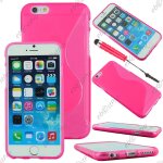 Ebeststar ® housse etui coque silicone gel motif s - line protection souple pour apple iphone 6 ecran ...