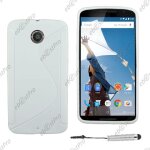 Ebeststar ® housse etui coque silicone gel motif s - line protection souple pour motorola nexus 6, nexus ...