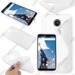 Ebeststar ® housse etui coque silicone gel motif s - line protection souple pour motorola nexus 6, nexus ...