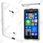 Ebeststar ® housse etui coque silicone gel motif s - line protection souple pour nokia lumia 625, couleur ...