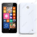 Ebeststar ® housse etui coque silicone gel motif s - line protection souple pour nokia lumia 630, couleur ...
