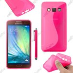 Ebeststar ® housse etui coque silicone gel motif s - line protection souple pour samsung galaxy a3 sm ...