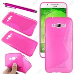 Ebeststar ® housse etui coque silicone gel motif s - line protection souple pour samsung galaxy a8 sm ...