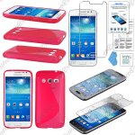 Ebeststar ® housse etui coque silicone gel motif s - line protection souple pour samsung galaxy core ...
