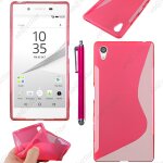 Ebeststar ® housse etui coque silicone gel motif s - line protection souple pour sony xperia z5, z5 ...