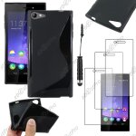 Ebeststar � housse etui coque silicone gel motif s - line protection souple pour wiko highway star 4g, ...