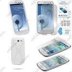 Ebeststar ® housse etui coque silicone gel motif x protection souple pour samsung galaxy s3 i9300 i9305, ...