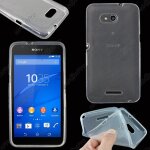 Ebeststar ® housse etui coque silicone gel tpu souple ultra fine 0, 5mm pour sony xperia e4g, e4g dual, ...