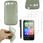 Ebeststar ® housse etui coque souple silicone gel motif cercle pour htc desire s, g12, couleur gris + ... Ebeststar ® housse etui coque souple silicone gel motif cercle pour htc desire s, g12, couleur gris + ...
