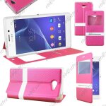 Ebeststar ® housse pochette protection coque etui type s - view pour sony xperia m2 d2302 d2303, couleur ...