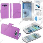 Ebeststar ® housse portefeuille coque etui protection folio pour samsung galaxy s3 i9300 i9305, couleur ...