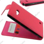 Ebeststar ® housse simili cuir � clapet coque etui pour nokia lumia 735 730 dual + 1 verre tremp�, couleur ...