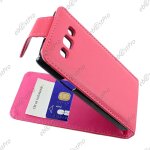 Ebeststar ® housse simili cuir � clapet coque etui pour samsung galaxy a3 sm - a300f, couleur rose + ...