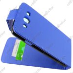 Ebeststar ® housse simili cuir � clapet coque etui pour samsung galaxy s3 i9300 i9305, couleur bleu ...
